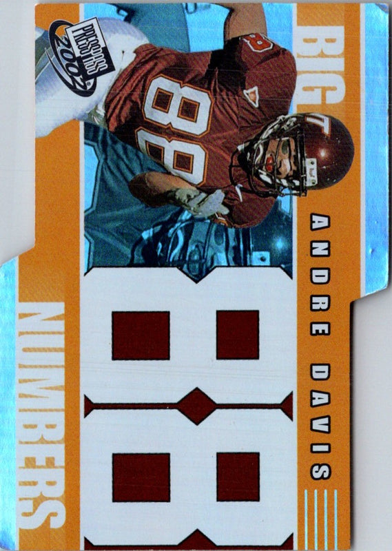 2002 Pacific Heads Update Generations Terrell Owens/Andre Davis #19