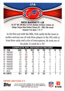 2012 Topps Nick Barnett