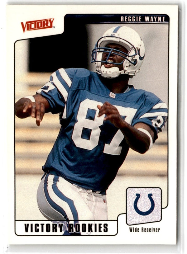 2001 Upper Deck Victory Reggie Wayne #396 Rookie