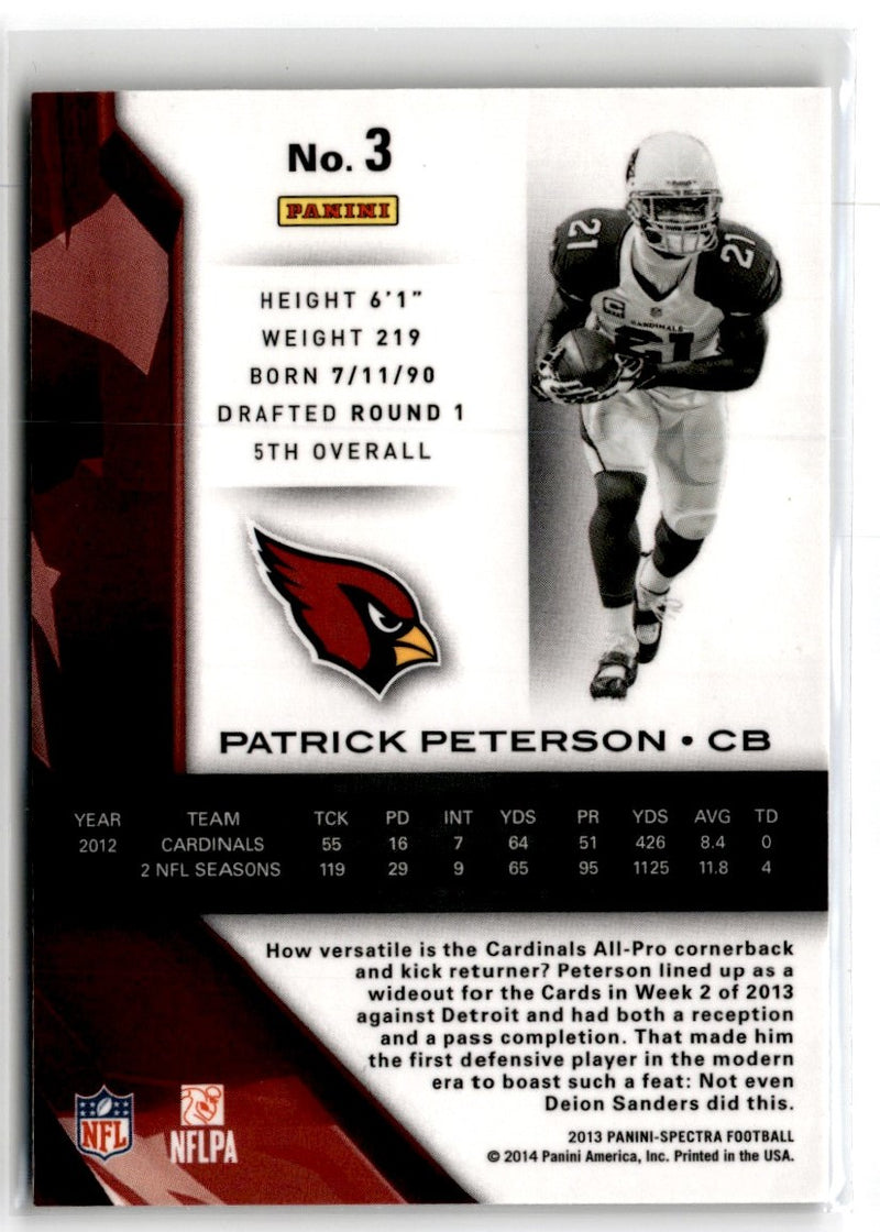 2014 Panini Elite Patrick Peterson