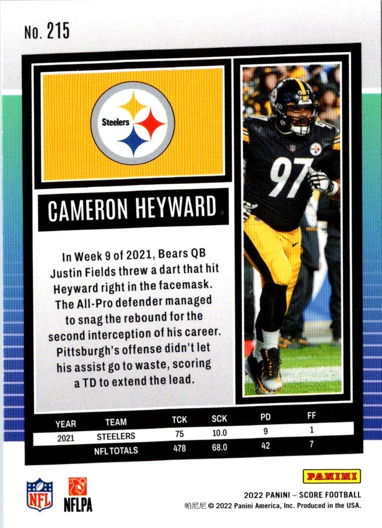 2022 Score Cameron Heyward