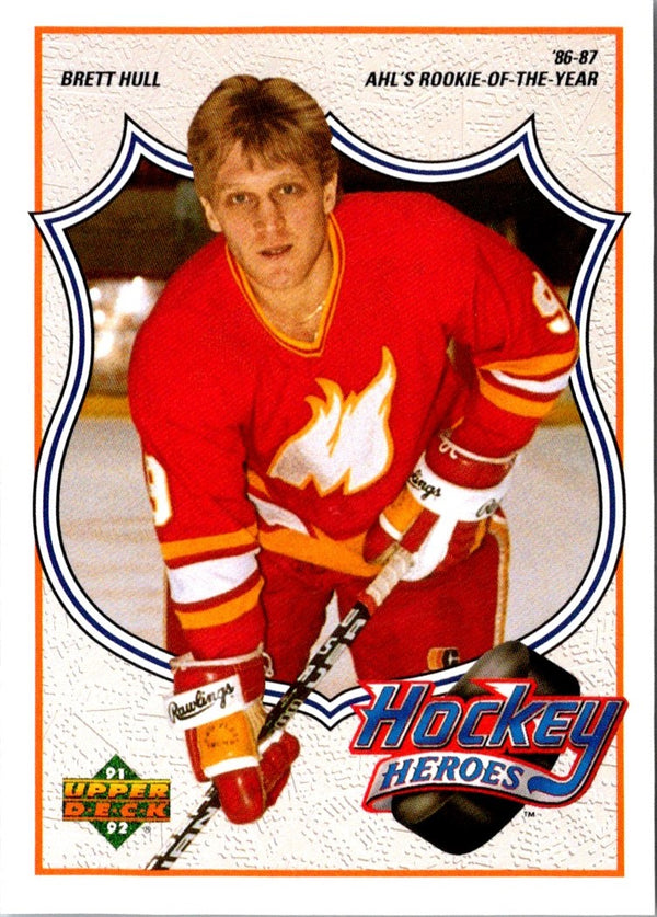 1991 Upper Deck French Hockey Heroes Brett Hull Brett Hull #4