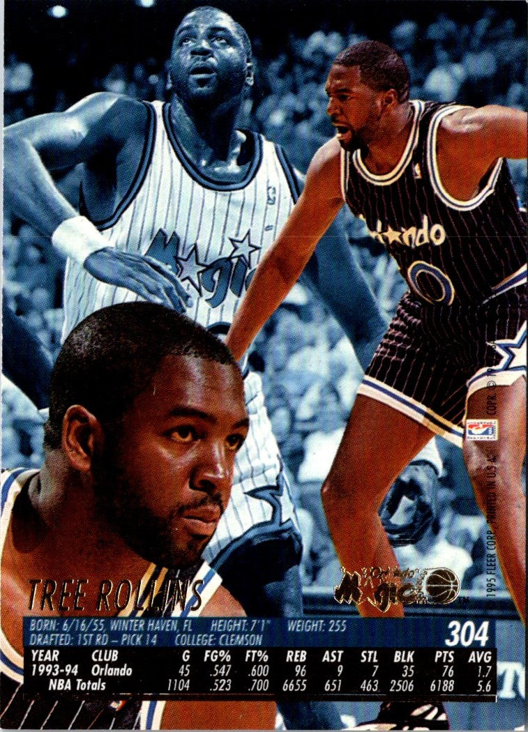 1995 Fleer European Orlando Magic