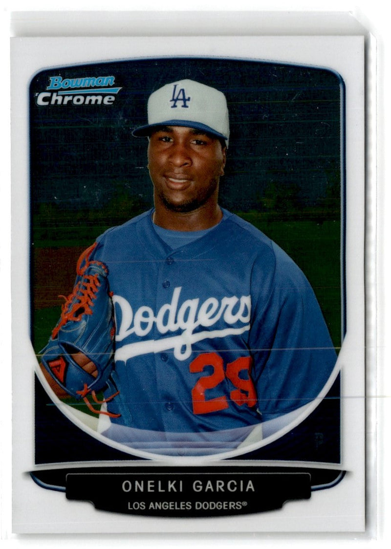 2013 Bowman Chrome Prospects Onelki Garcia