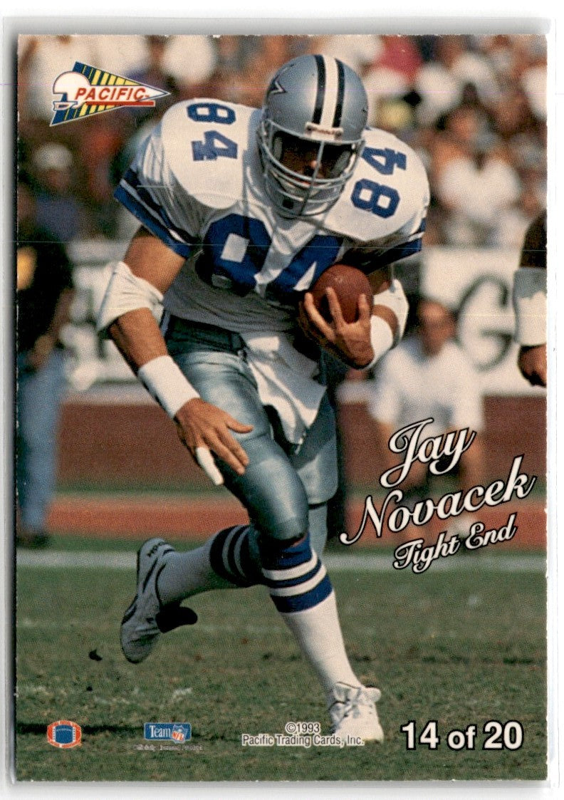 1993 Pacific Prism Jay Novacek