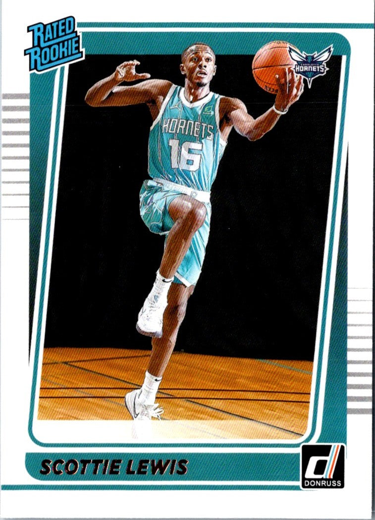 2021 Donruss Rated Rookies Scottie Lewis