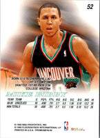 1999 SkyBox Premium Mike Bibby #52