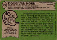 1978 Topps Doug Van Horn #372