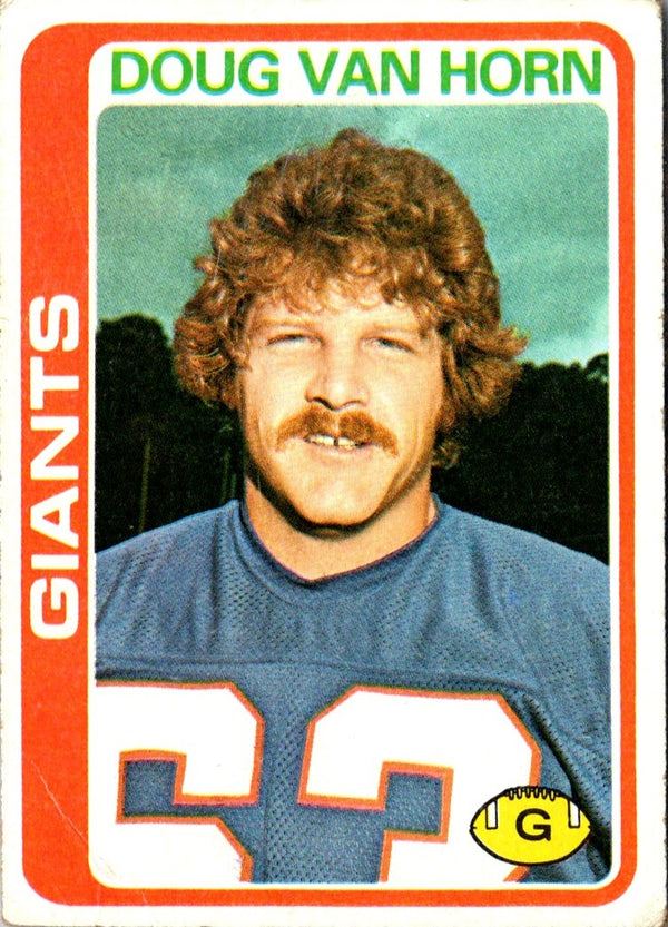 1978 Topps Doug Van Horn #372