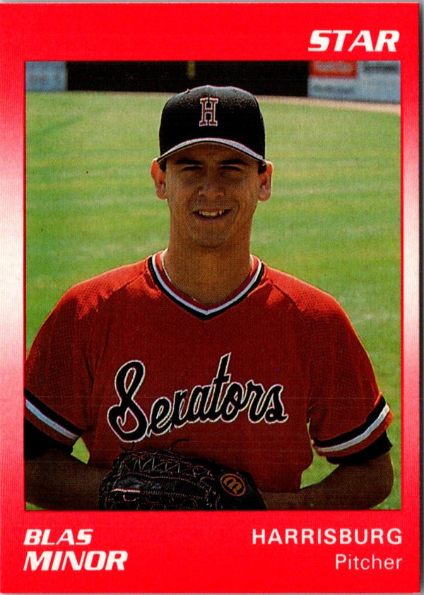 1990 Star Harrisburg Senators Blas Minor #11