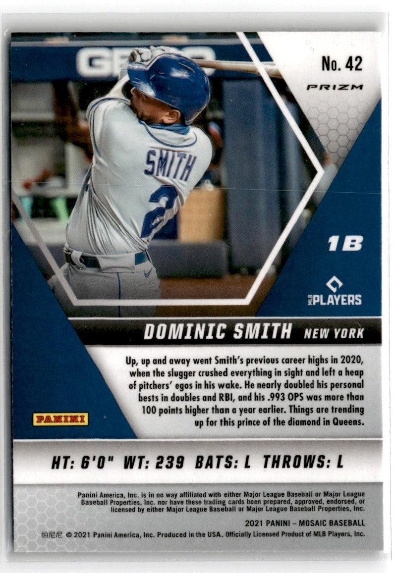 2021 Panini Mosaic Green Dominic Smith