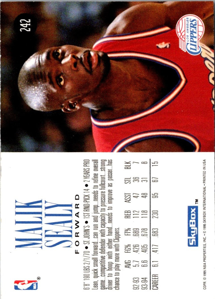 1994 SkyBox Malik Sealy