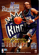 1996 SkyBox Z-Force Z-Cling Mitch Richmond