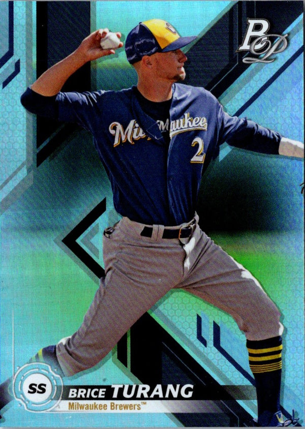 2019 Bowman Platinum Top Prospects Brice Turang #TOP-61