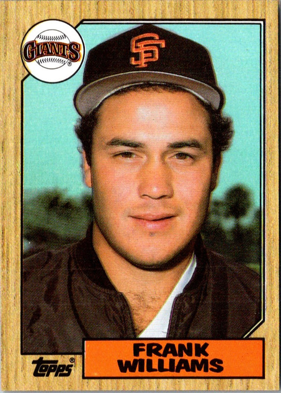 1987 Topps Frank Williams #96