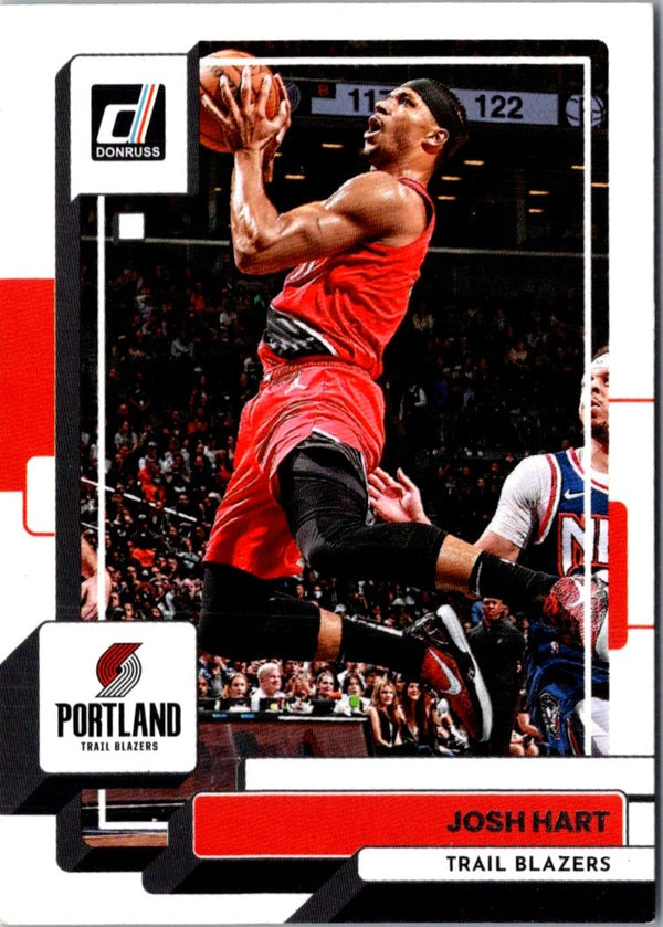 2022 Donruss Holo Laser Red/Gold Josh Hart #109