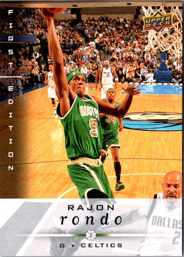2008 Upper Deck First Edition Rajon Rondo #11