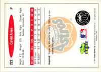 1991 Classic Best David Allen #222