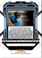 2023 Panini Prizm Blue Ice Yiddi Cappe #19