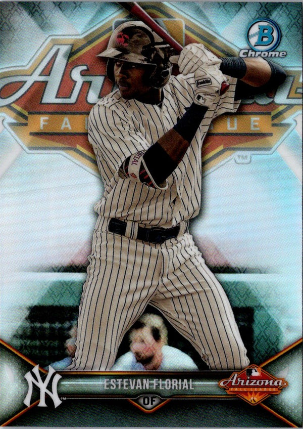 2018 Bowman Chrome 2017 AFL Fall Stars Estevan Florial #AFL-EF