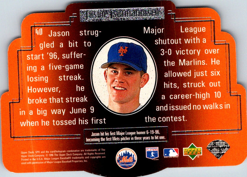 1996 SPx Jason Isringhausen