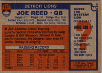 1976 Topps Joe Reed #137 NR-MT