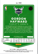 2021 Donruss Optic Blue Gordon Hayward