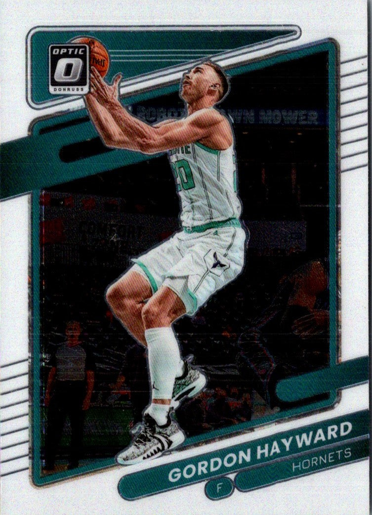 2021 Donruss Optic Blue Gordon Hayward