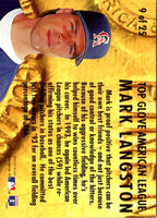 1993 Jimmy Dean Mark Langston #9