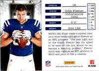 2012 Panini Rookie Coby Fleener #16