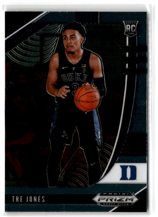 2020 Panini Prizm Draft Picks Collegiate Tre Jones #77