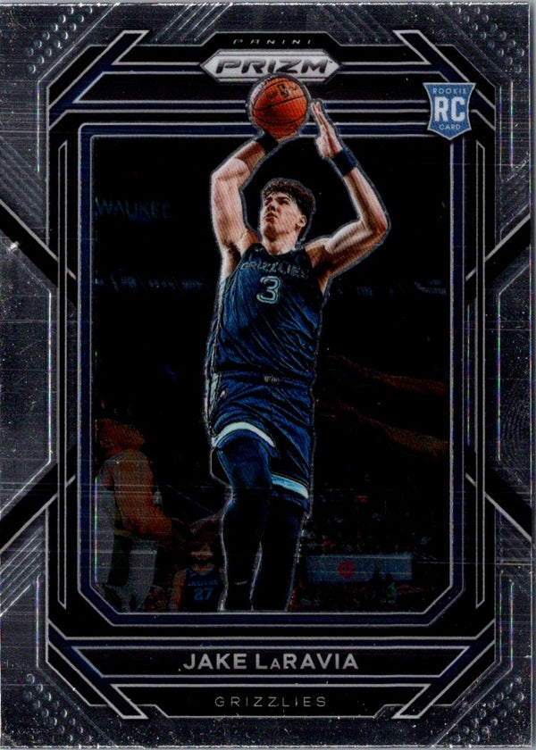 2022 Panini Prizm Blue Jake LaRavia #244