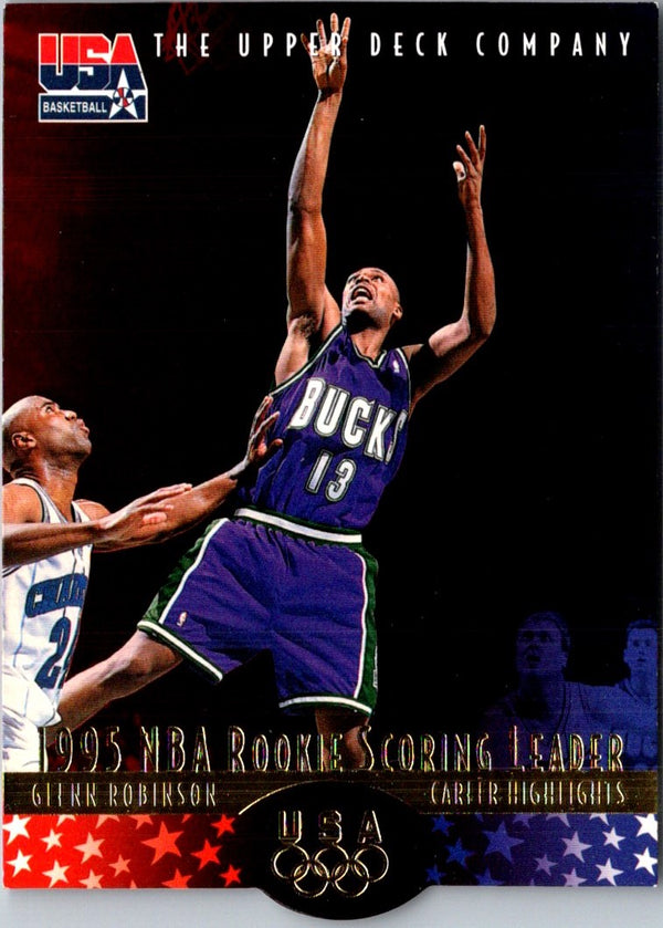 1996 Upper Deck USA Glenn Robinson #35