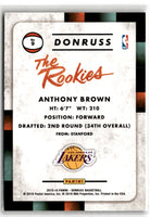 2015 Donruss The Rookies Anthony Brown #9