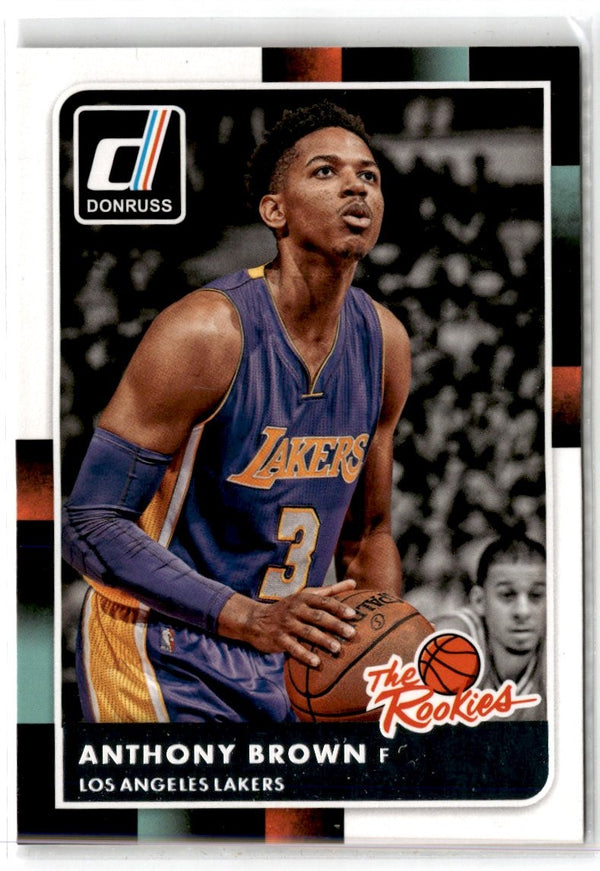 2015 Donruss The Rookies Anthony Brown #9