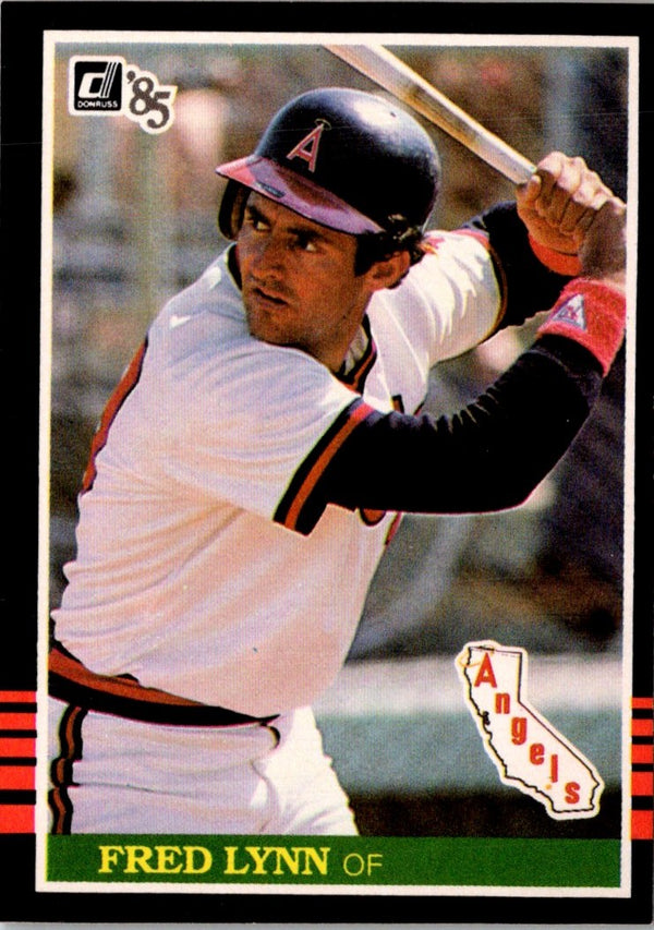 1985 Donruss Fred Lynn #133