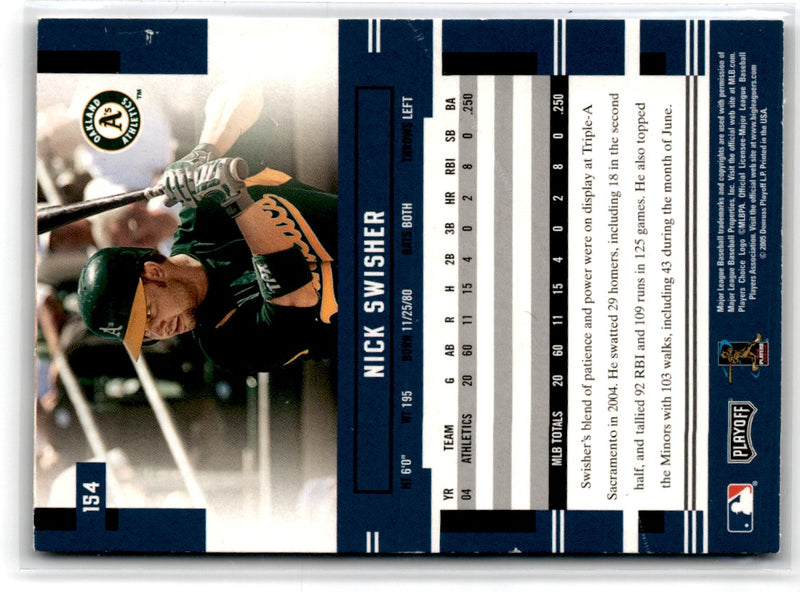 2005 Playoff Prestige Nick Swisher