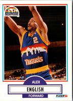 1990 Fleer Alex English #48