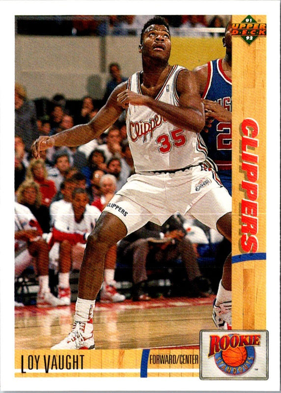 1991 Upper Deck Rookie Standouts Loy Vaught #R8
