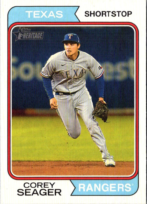 2023 Topps Heritage Corey Seager #22