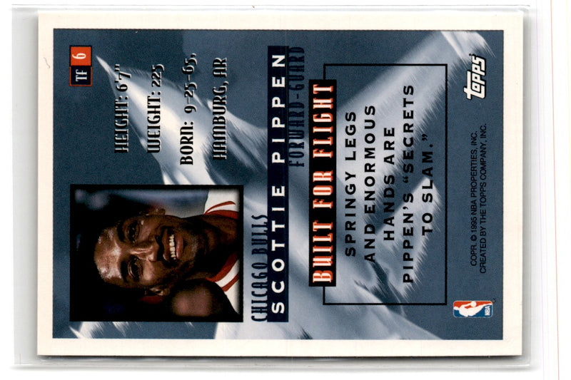 1995 Topps Top Flight Scottie Pippen