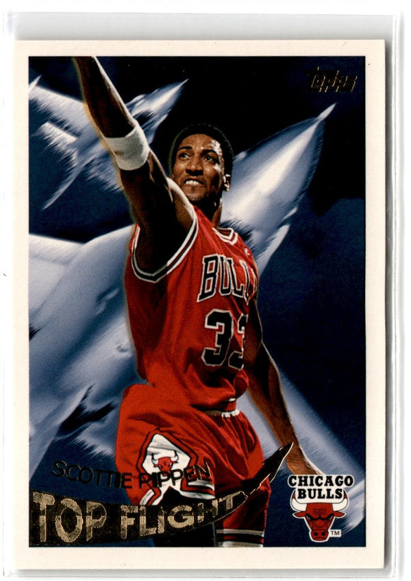 1995 Topps Top Flight Scottie Pippen #TF6