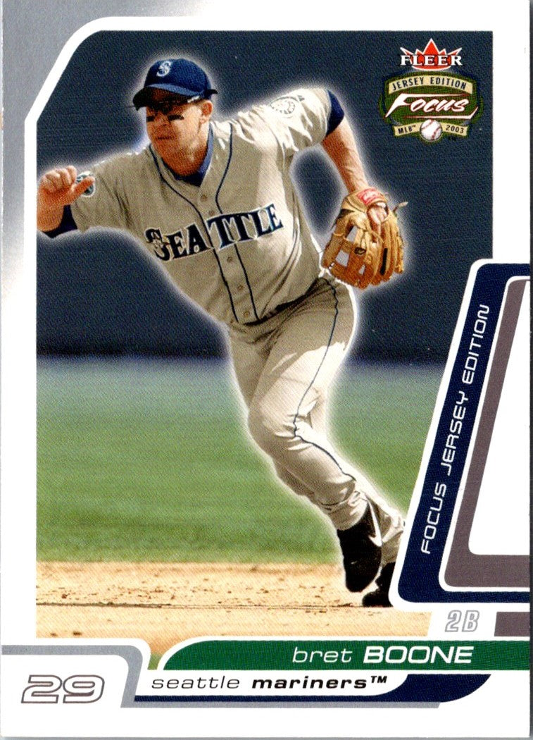 2003 Fleer Focus Jersey Edition Bret Boone