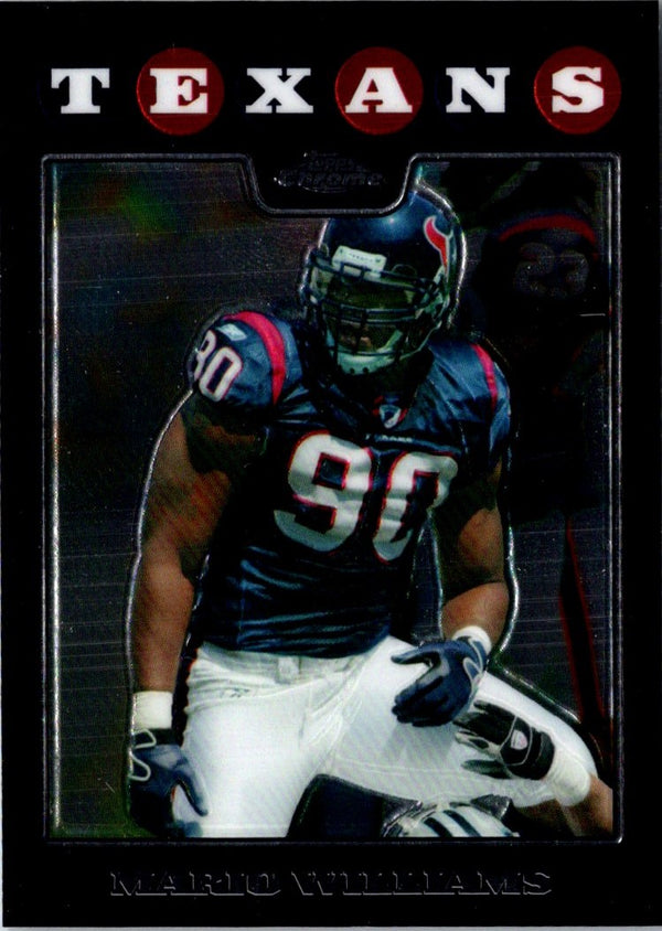 2008 Topps Chrome Mario Williams #TC108