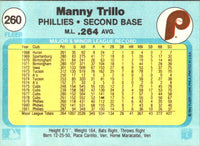 1982 Fleer Manny Trillo #260