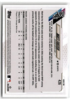 2021 Topps Matt Foster #426 Rookie