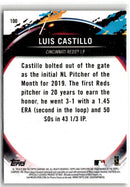2020 Topps Fire Gold Minted Luis Castillo