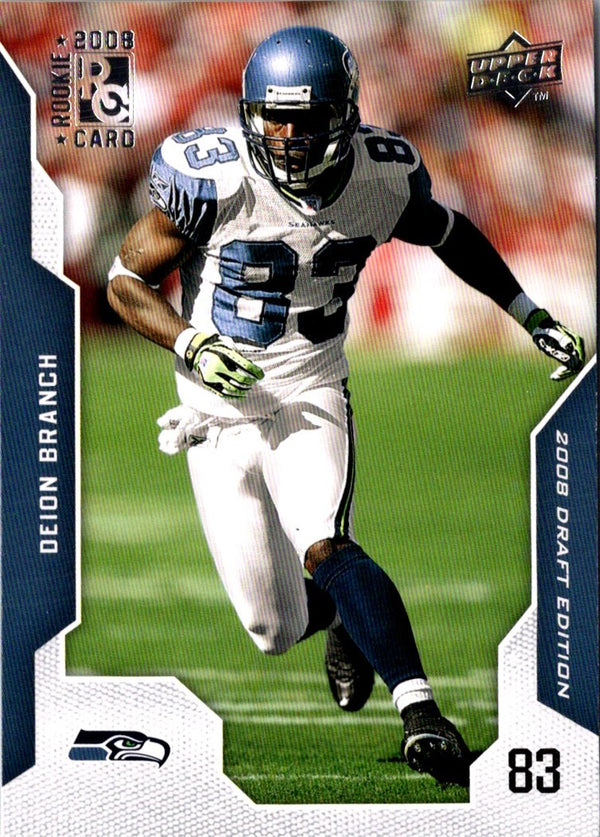 2008 Upper Deck Draft Edition Deion Branch #189