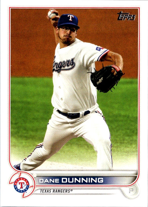 2022 Topps Dane Dunning #411