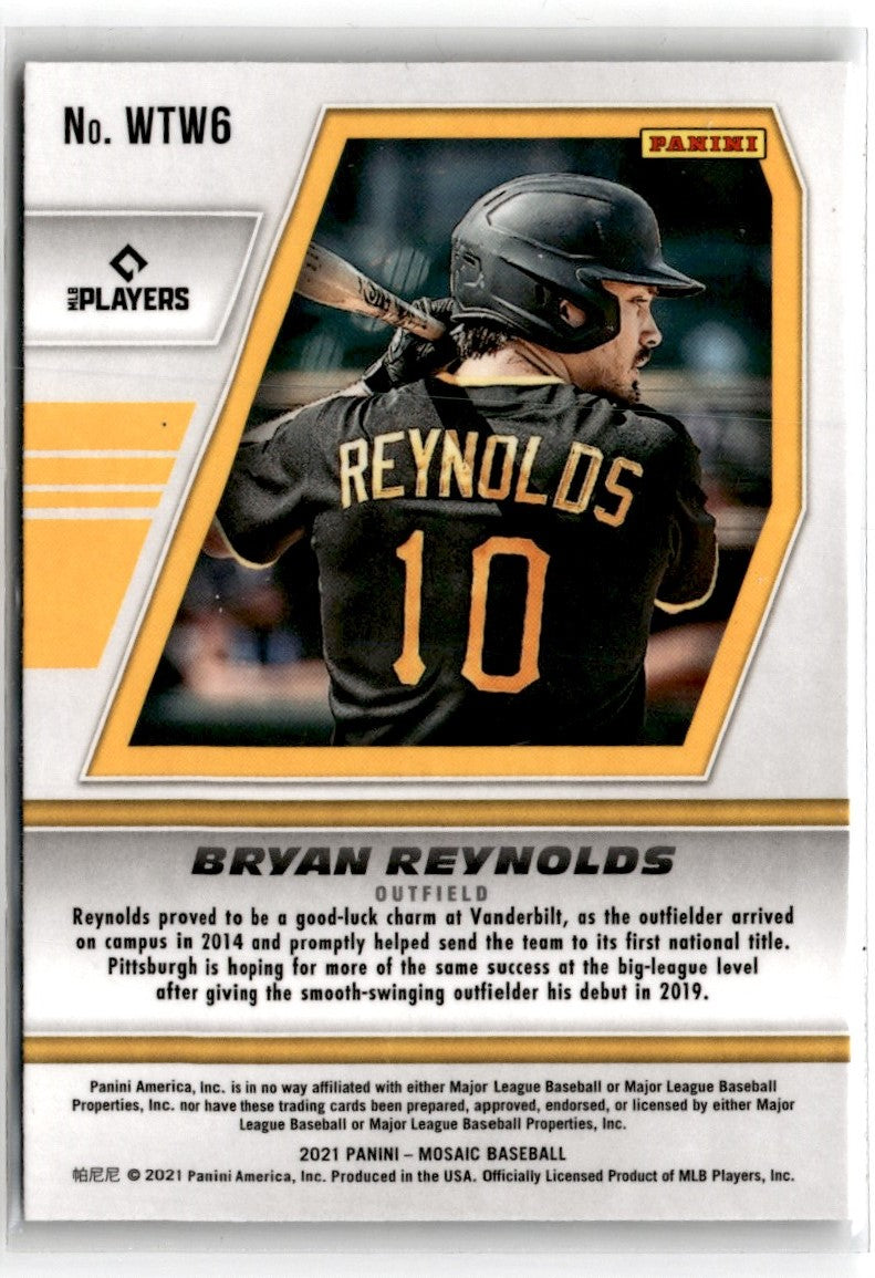 2021 Panini Mosaic Will to Win Bryan Reynolds